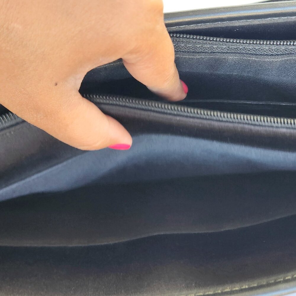 Vintage - COACH - Laptop Bag - Black - No. H-8, Z-6216 - Picture 12 of 13